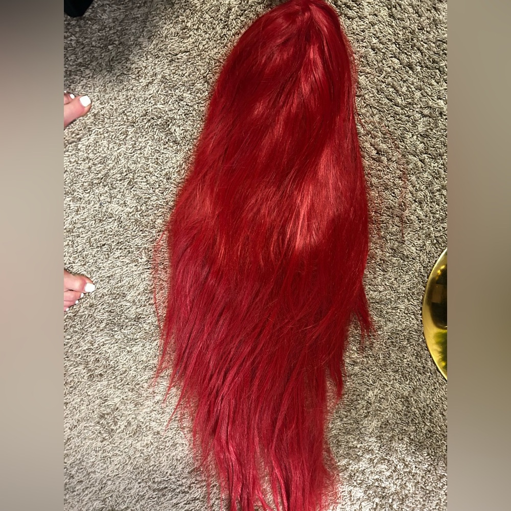 Vibrant Red Hair Extension